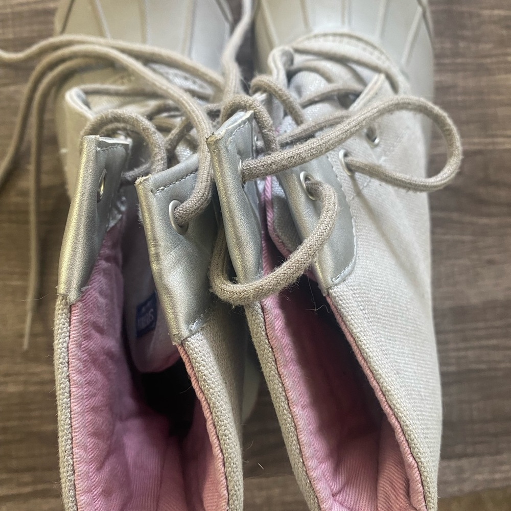 Girls Sperry weather boots size 5M